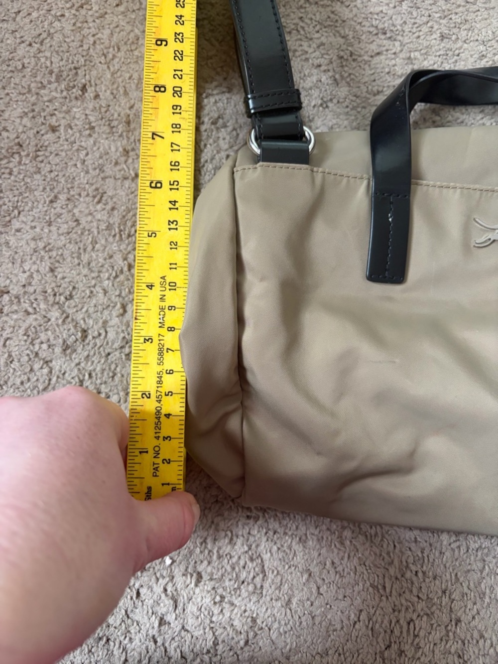 Bimba Y Lola olive green satchel - Picture 11 of 15